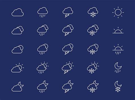 Weather Vector Icons