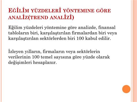 PPT FİNANSAL TABLOLAR ANALİZ TEKNİKLERİ PowerPoint Presentation free