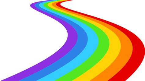 Rainbow Waves Pngs For Free Download