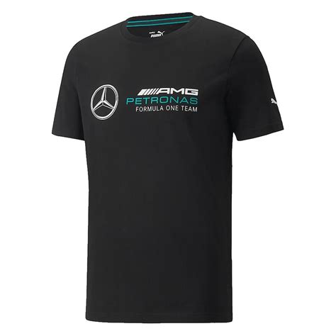 Mercedes AMG Petronas Puma koszulka męska czarna Kibicfanshop pl