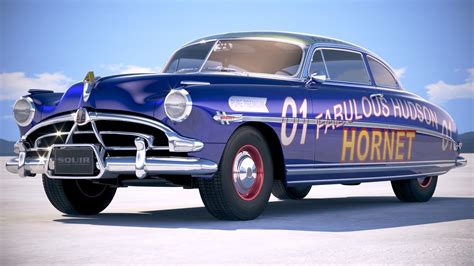 Hudson Hornet 1951 1954 Modelo 3d 129 3ds C4d Fbx Lwo Max