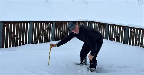 Nevicata Di Fine Stagione A Sella Nevea