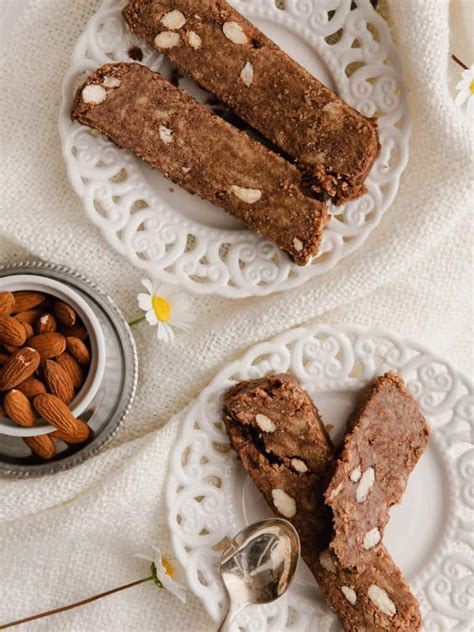 Chocolate Halva With Tahini Almonds Real Greek Recipes