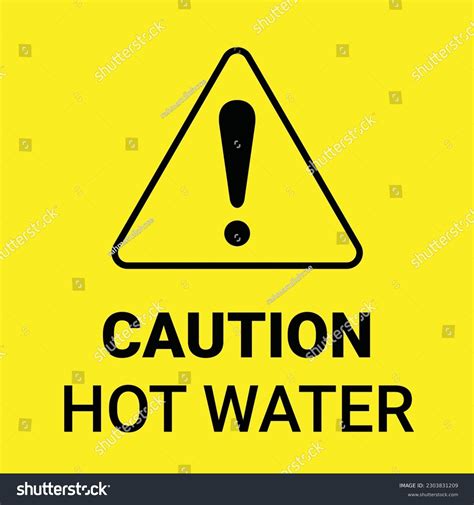Hot Surface Symbol Sign Vector Illustration Stock Vector Royalty Free Shutterstock
