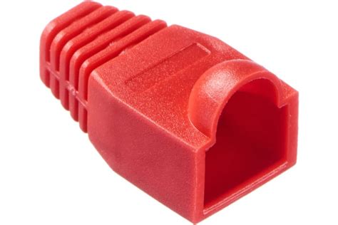 Изолирующий колпачок для RJ45 TWIST красный, 50 шт KOLP-RJ45-red-50 ...