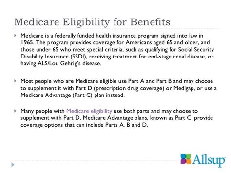 What Are The Eligibility Requirements For Medicare?