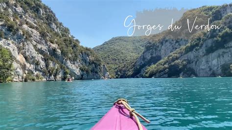 GORGES DU VERDON YouTube