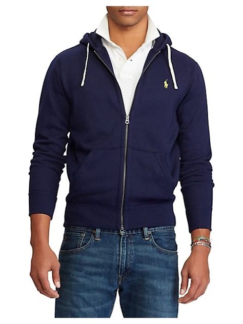 Polo Ralph Lauren Full Zip Fleece Hoodie Mens Thebay