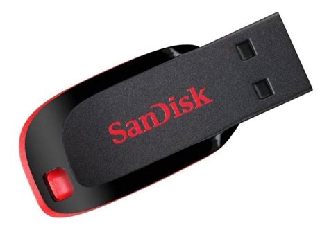 Pen Driver 64gb Sandisk Cruzer Blade Original Lacrado Oferta R 69 98