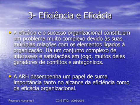 Ppt 3 Eficiência E Eficácia Powerpoint Presentation Free Download