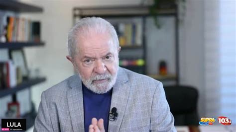 Leia A Ntegra Da Entrevista De Lula Globonews