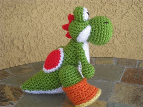 CROCHET PATTERN Yoshi Plush Amigurumi Figurine Doll Stuffed | Etsy