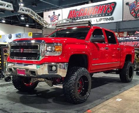 custom lifted gmc sierra red - Google Search | Lifted trucks, Trucks ...