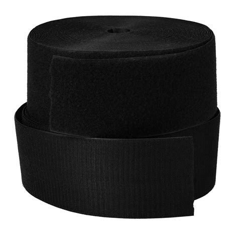 Купить Лента липучка TBY пришивная кач.С шир.100мм цв.F322 черный кор ...