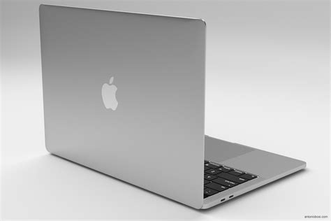 Macbook Pro Touch Bar 3d Model And Render Antonio Bosi 3d