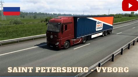 Euro Truck Simulator 2 ETS 2 Mercedes Benz Actross RUSSIA YouTube