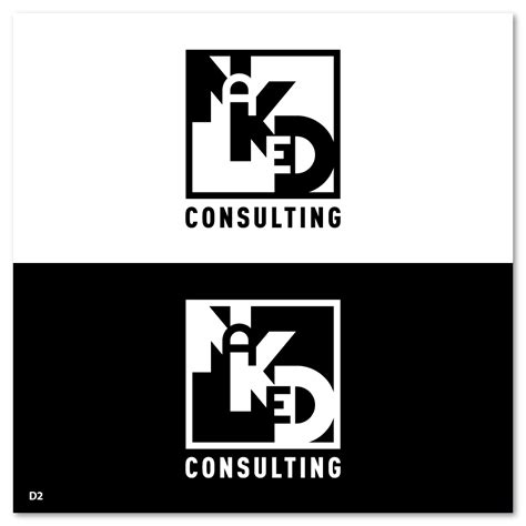 Modern Upmarket Logo Design For Naked Consulting By Sujit Banerjee