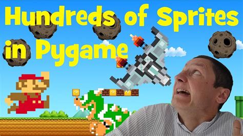 Hundreds Of Pygame Sprites Youtube