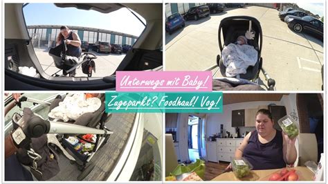 Unterwegs Mit Baby Bei 30Grad Foodhaul VLOG Reborn Baby