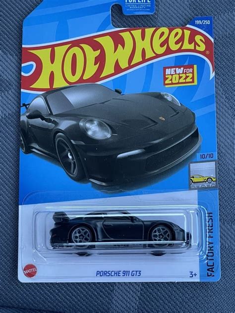 HOT WHEELS PORSCHE 911 GT3 Matte Black HW Factory Fresh 10 10 199 250 Sweet 7 24 PicClick UK