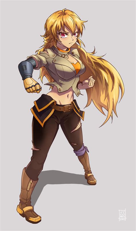 Yang Xiao Long By Jvcoarts On Deviantart