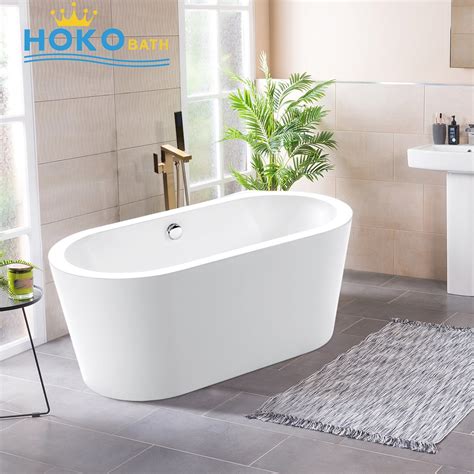 Classic Simple Design Product Acrylic Bathroom Freestanding Bathtub