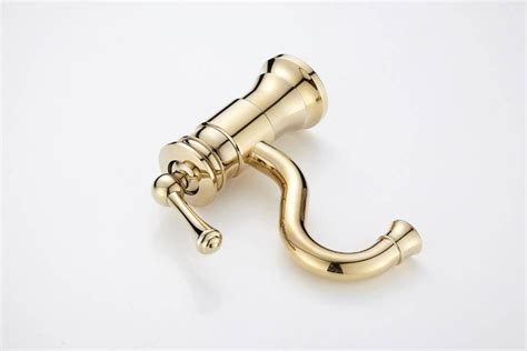 Luxury Brass Basin Gold Faucet Hot And Cold Water Single Hole Single Handle Sink Bathroom Mixer