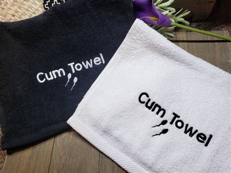 Cum Towel 100 Cotton Clean Up Sex Towel Bachelorette Etsy