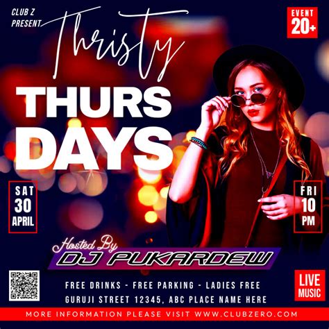 ladies night party poster Template | PosterMyWall