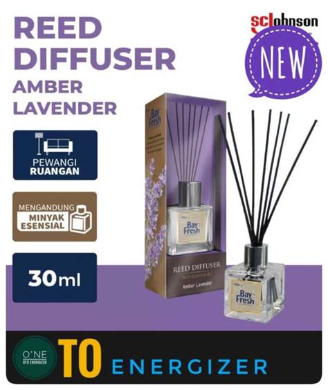 Bayfresh Bay Reed Pengharum Ruangan Reed Diffuser With Essential Oil