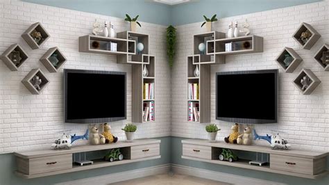 Como Hacer Muebles Para TV Modernos IDEAS Mueble Flotante Para TV