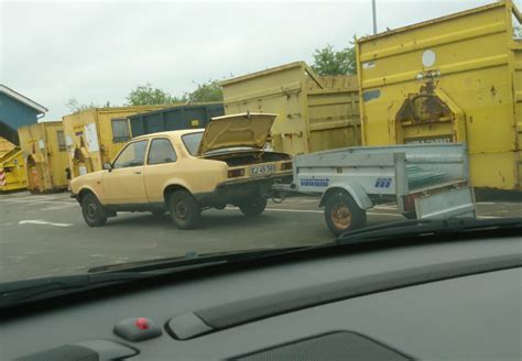 Cohort Outtake 1976 Opel Kadett Still Hauling The Garbage Curbside