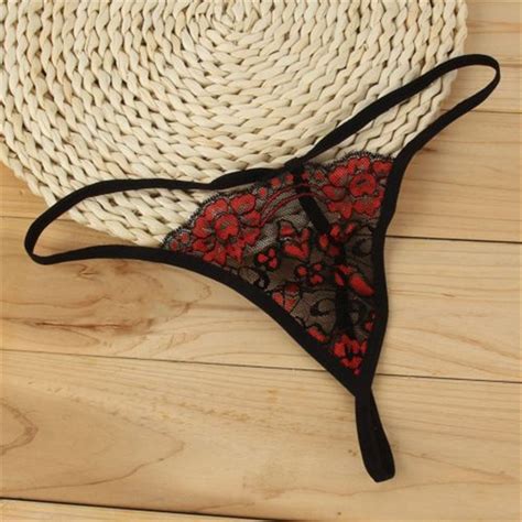 Erotic Costumes Sexy Lingerie Sheer Through Mesh Lace Babydoll Nightdress G String Nightgown