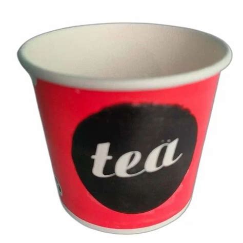 Red And Black Ml Paper Tea Cup At Rs Piece In Sonipat Id