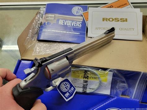 Rossi Rm Magnum Stainless Rm Inch Shot Revolvers At