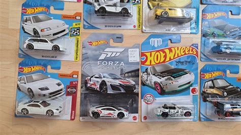 HOT WHEELS NISSAN 300ZX TOYOTA SUPRA MAZDA MX 5 RX 7 HONDA Neu Und Originalverpackt In Boll