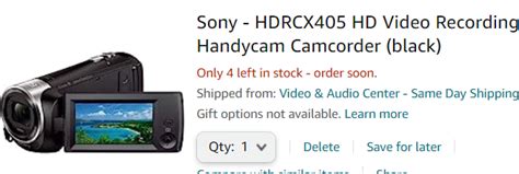 Sony HDR CX405 HD Handycam