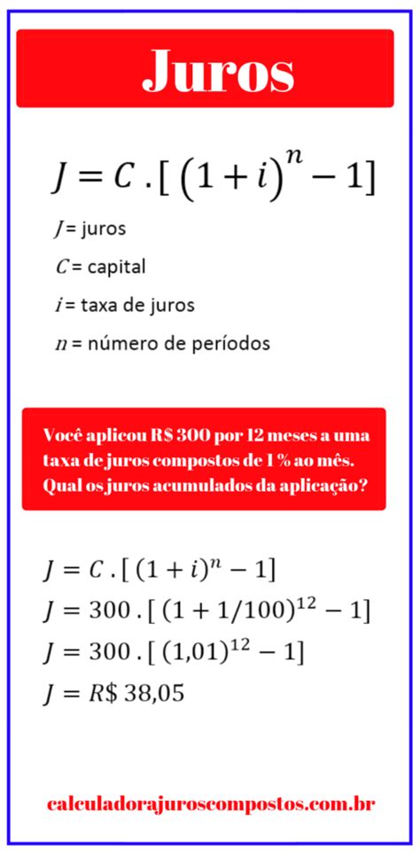 F Rmula Para Calcular Os Juros Acumulados Matem Tica Financeira