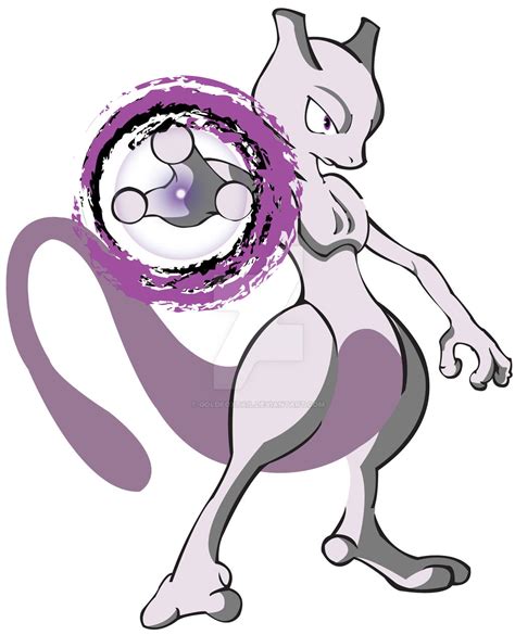 Mewtwo No150 By Goldfoxtail On Deviantart