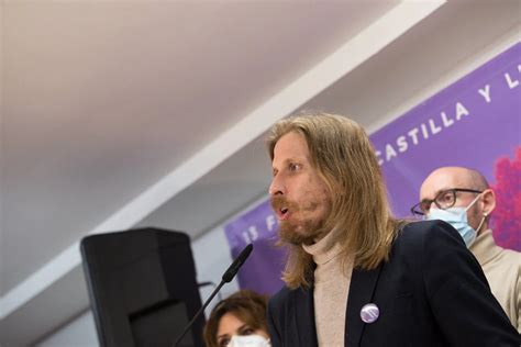 Fotos Pablo Fernández de Unidas Podemos analiza los resultados de