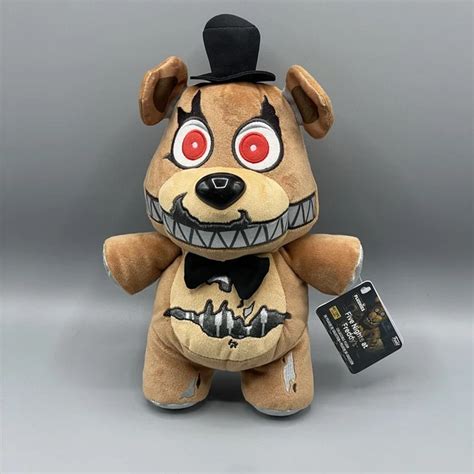 FIVE NIGHTS AT Freddy S Nightmare Freddy Plush 10 Hot Topic Exclusive FNAF 29 51 PicClick UK