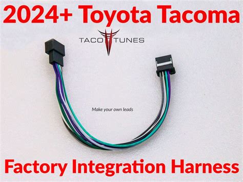 Toyota Tacoma Plug And Play Add A Subwoofer Harness Use With Amps