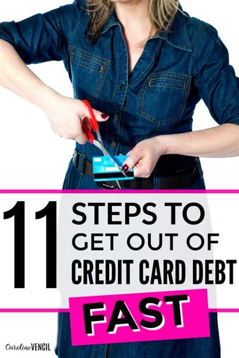 How To Get Out Of Credit Card Debt Fast