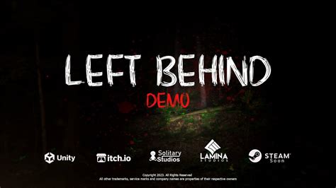 Left Behind Official Demo Trailer Youtube