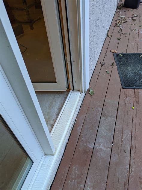 Need advise on Patio Door Leaks through Weep Hole - HELP PLS