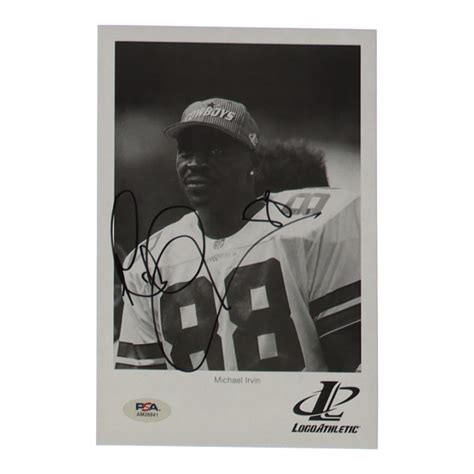 Michael Irvin Signed/Autographed Dallas Cowboys Photo – Showalter ...