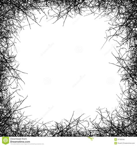 Tree Silhouette Border At Getdrawings Free Download