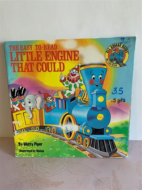 The Little Engine That Could Book, the Little Engine That Could Storybook, Vintage Storybook ...