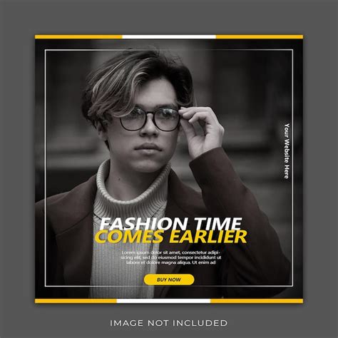 Premium Psd Psd Modern Simple Fashion Social Media Template Premium