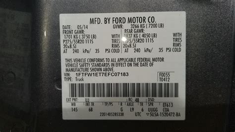 How To Get 2008 F350 Door Code Sticker